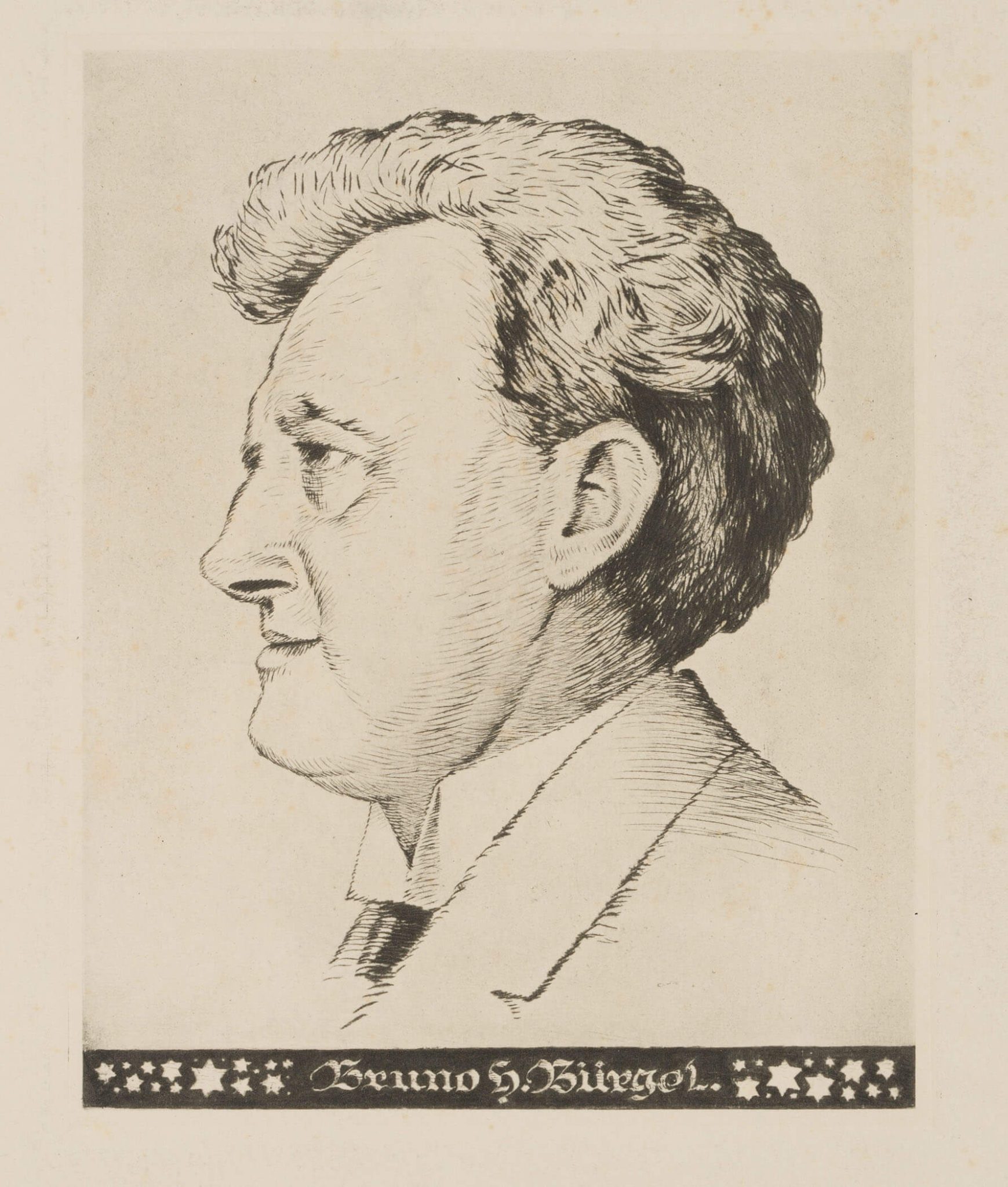 Porträt Bruno H. Bürgel