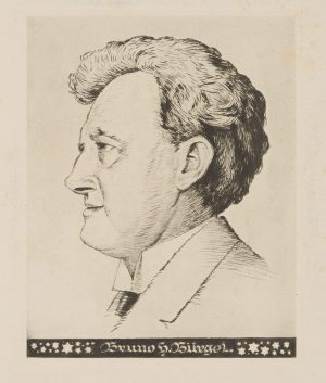 Porträt Bruno H. Bürgel