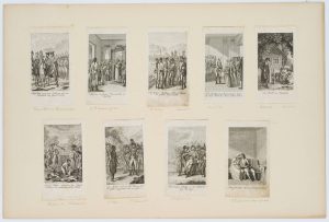 Bogen mit 9 hist. Illust.