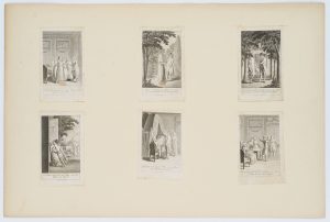 Bogen mit 6 Illustrationen