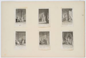 6 Blatt Literarische Illustrationen