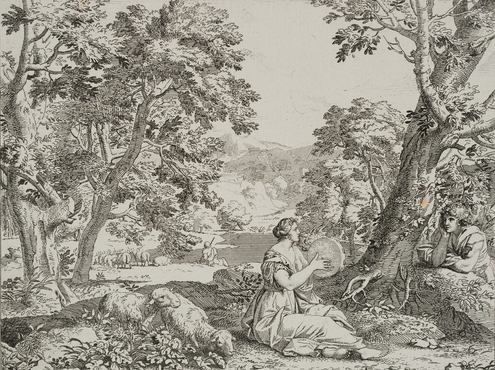 Pastorale Landschaft