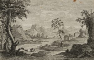 Hügelige Seenlandschaft