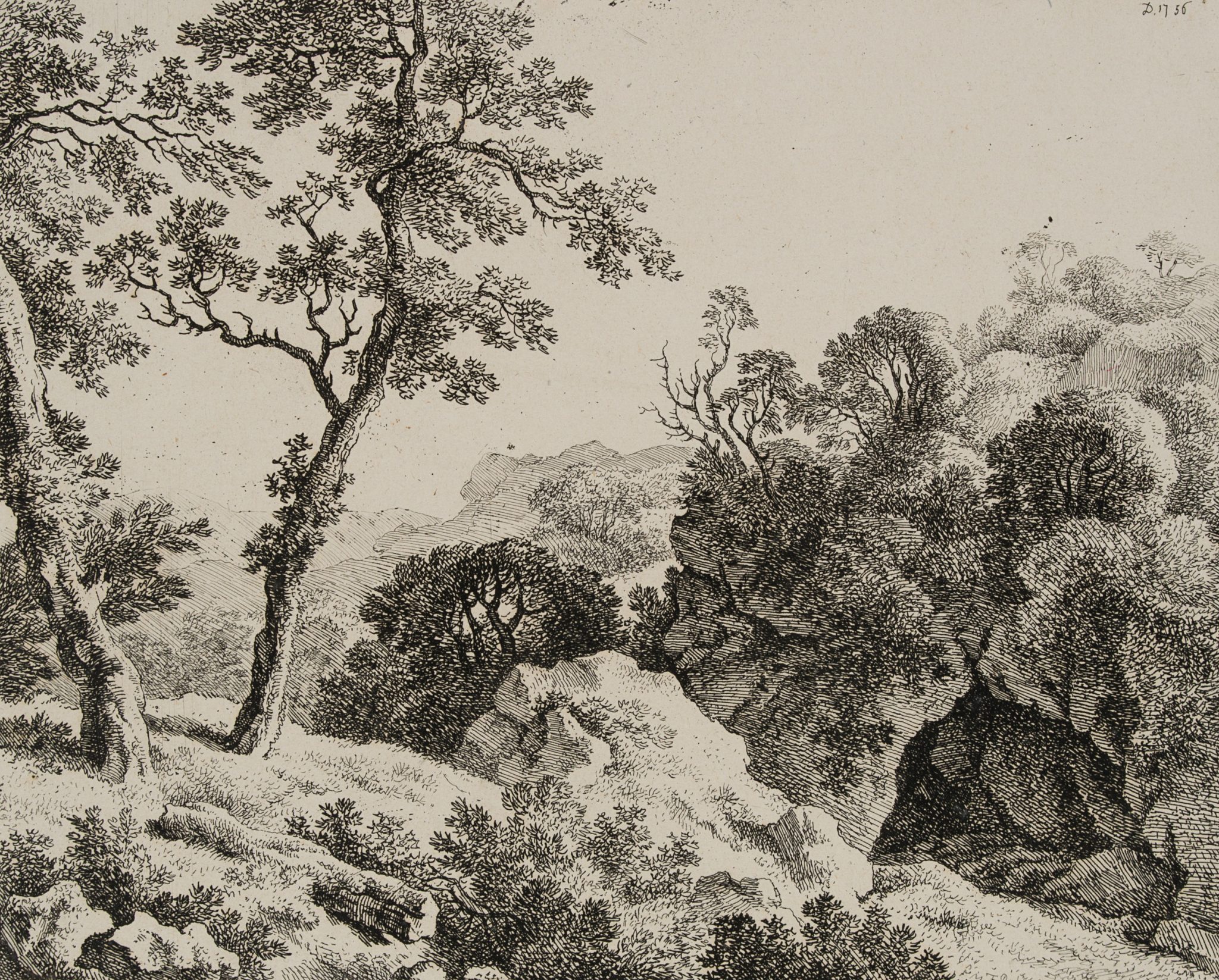 Hügelige Landschaft