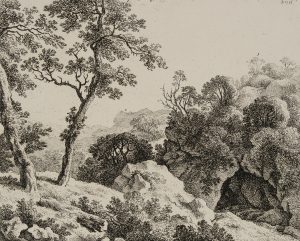 Hügelige Landschaft