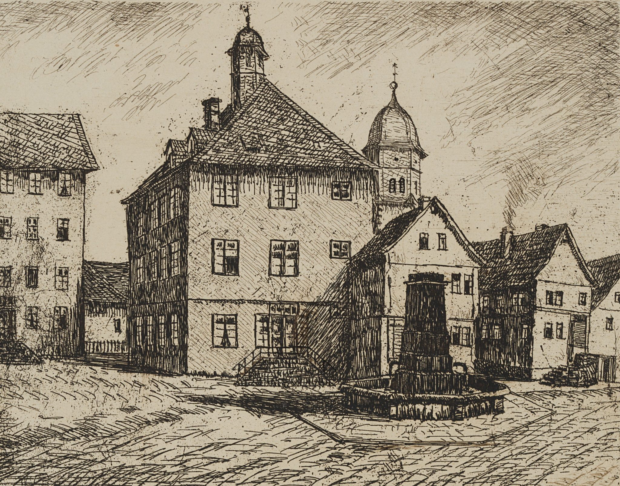Marktplatz von Usingen, Taunus