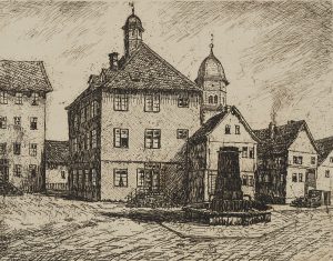 Marktplatz von Usingen, Taunus