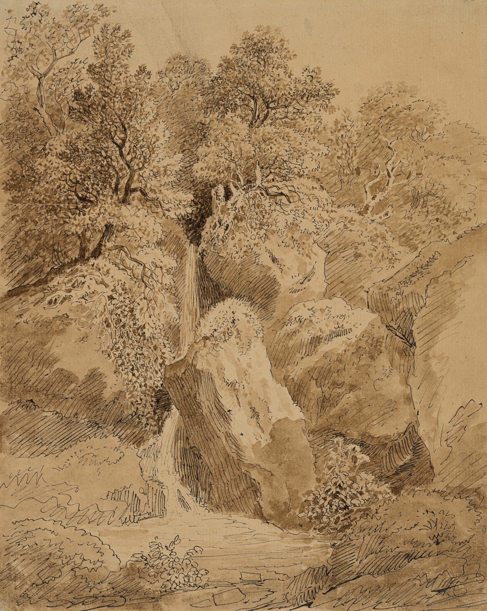 Kleiner Wasserfall