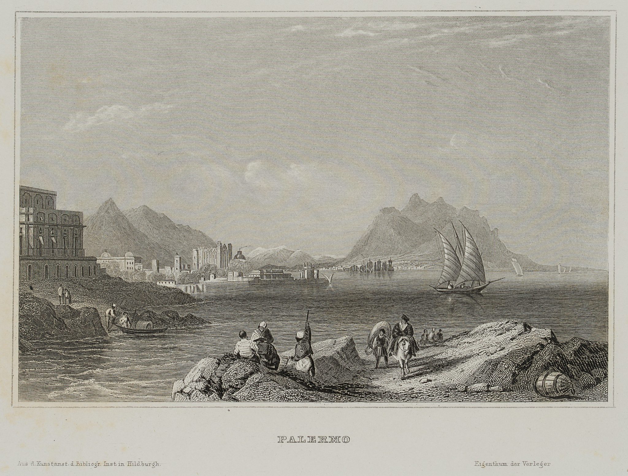 Küstenlandschaft bei Palermo