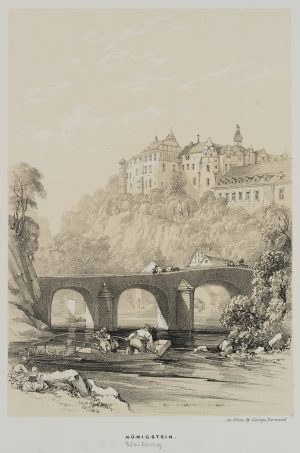 Schloss Weilburg über der Lahn