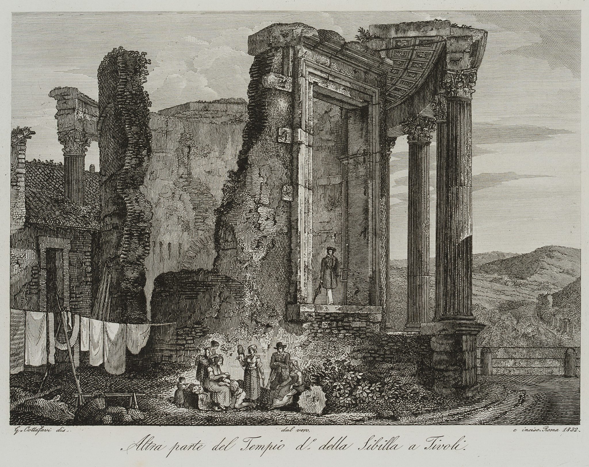 Tempel der Vesta in Tivoli