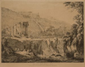 Der Tempel der Vesta in Tivoli