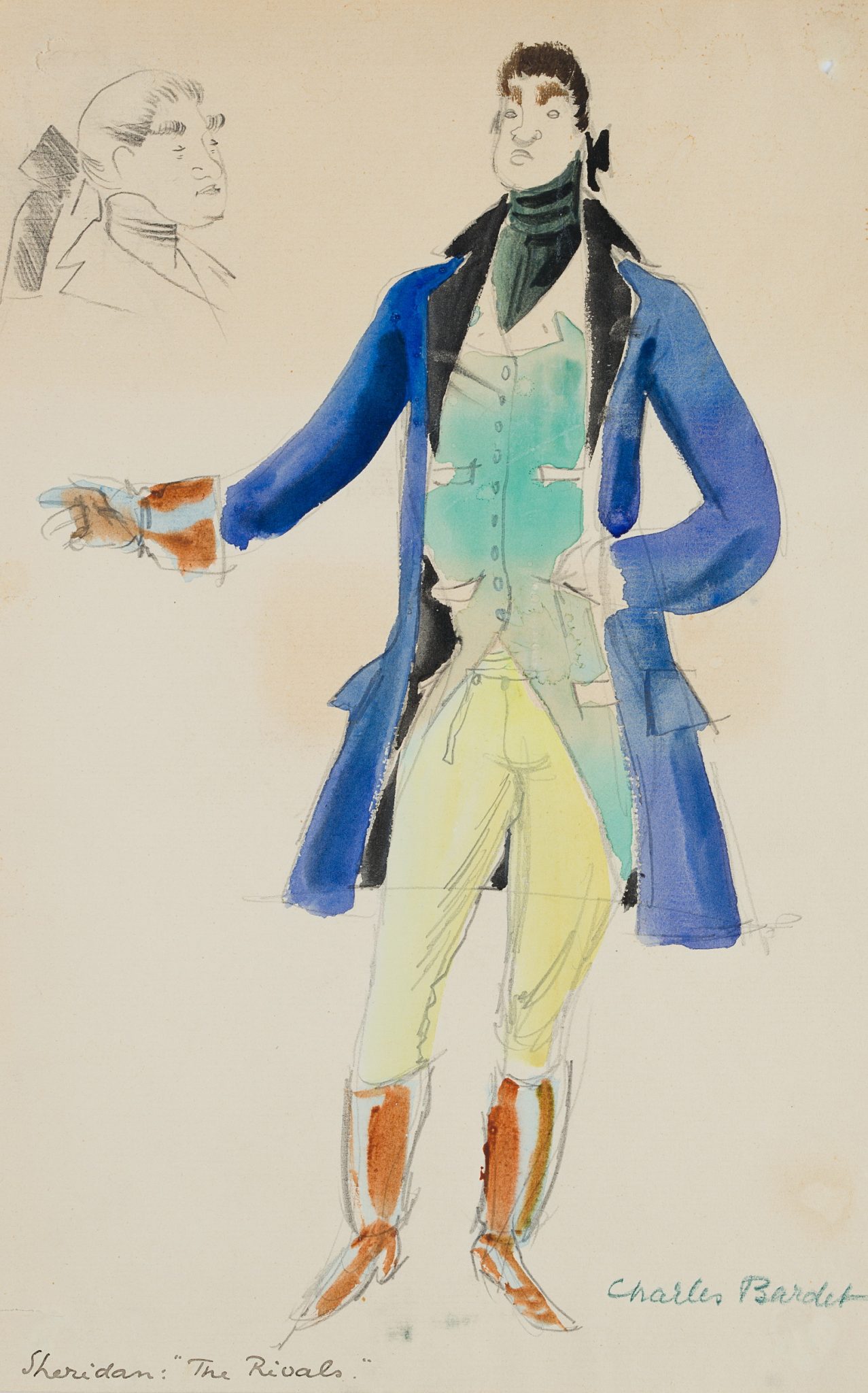 Sheridan The Rivals, Herrenmode