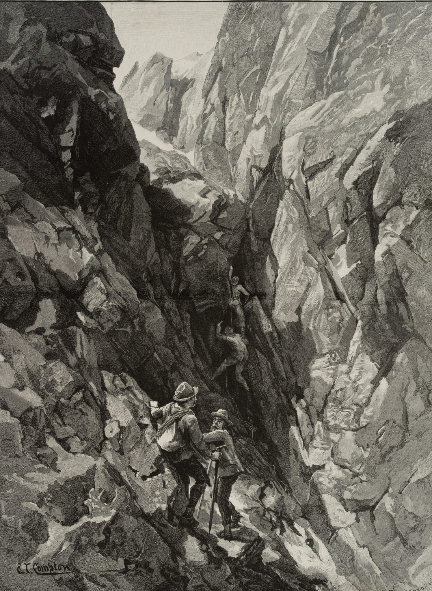 Spalte der Grohmannspitze