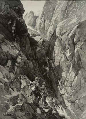 Spalte der Grohmannspitze
