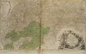 Karte von Landgrafschaft Hessen-Kassel