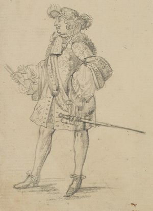Französischer Edelmann, Kostümstudie