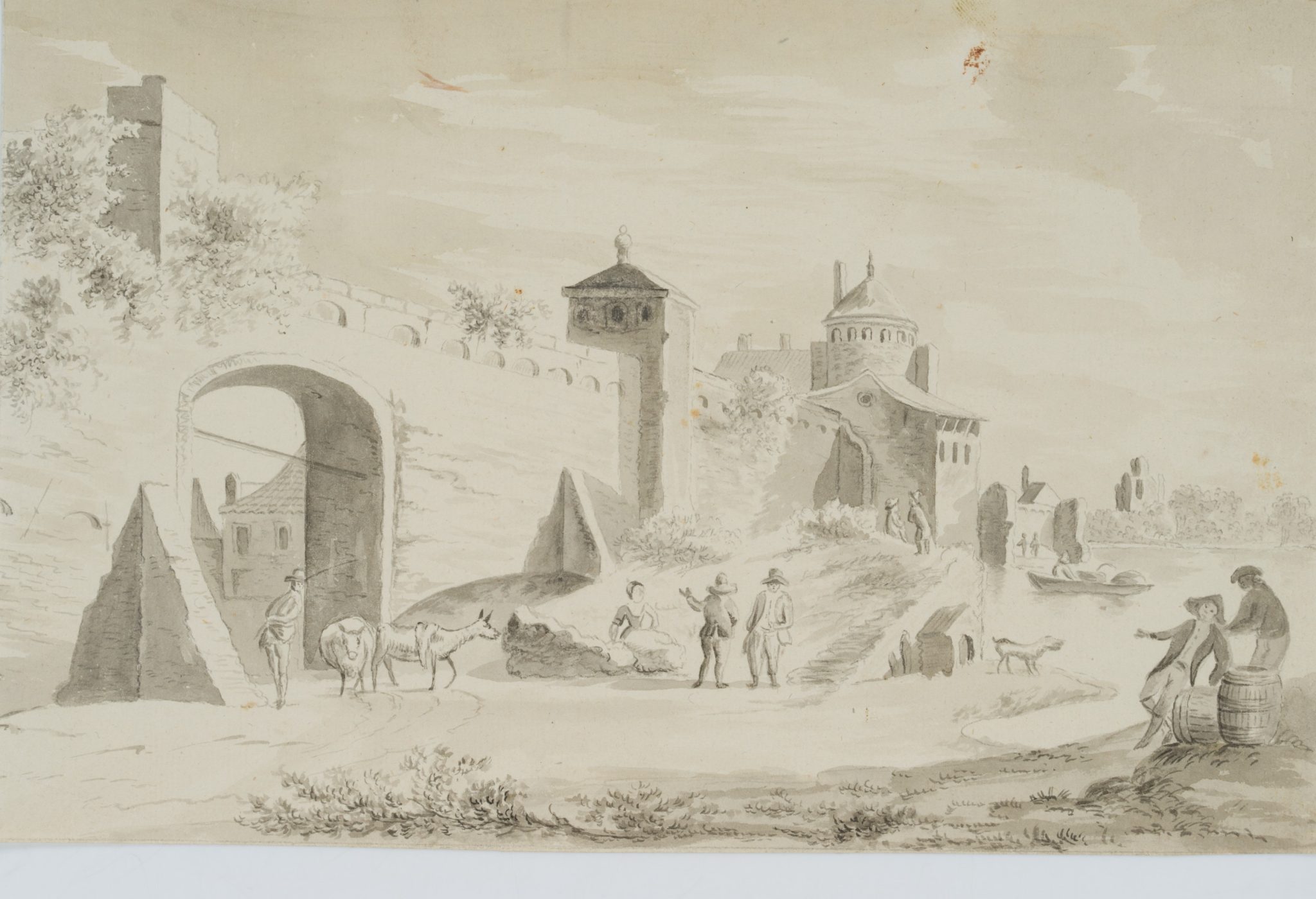 Vor der Stadtmauer
