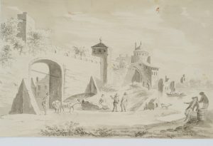 Vor der Stadtmauer