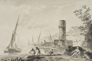 Geschäftiger Hafen