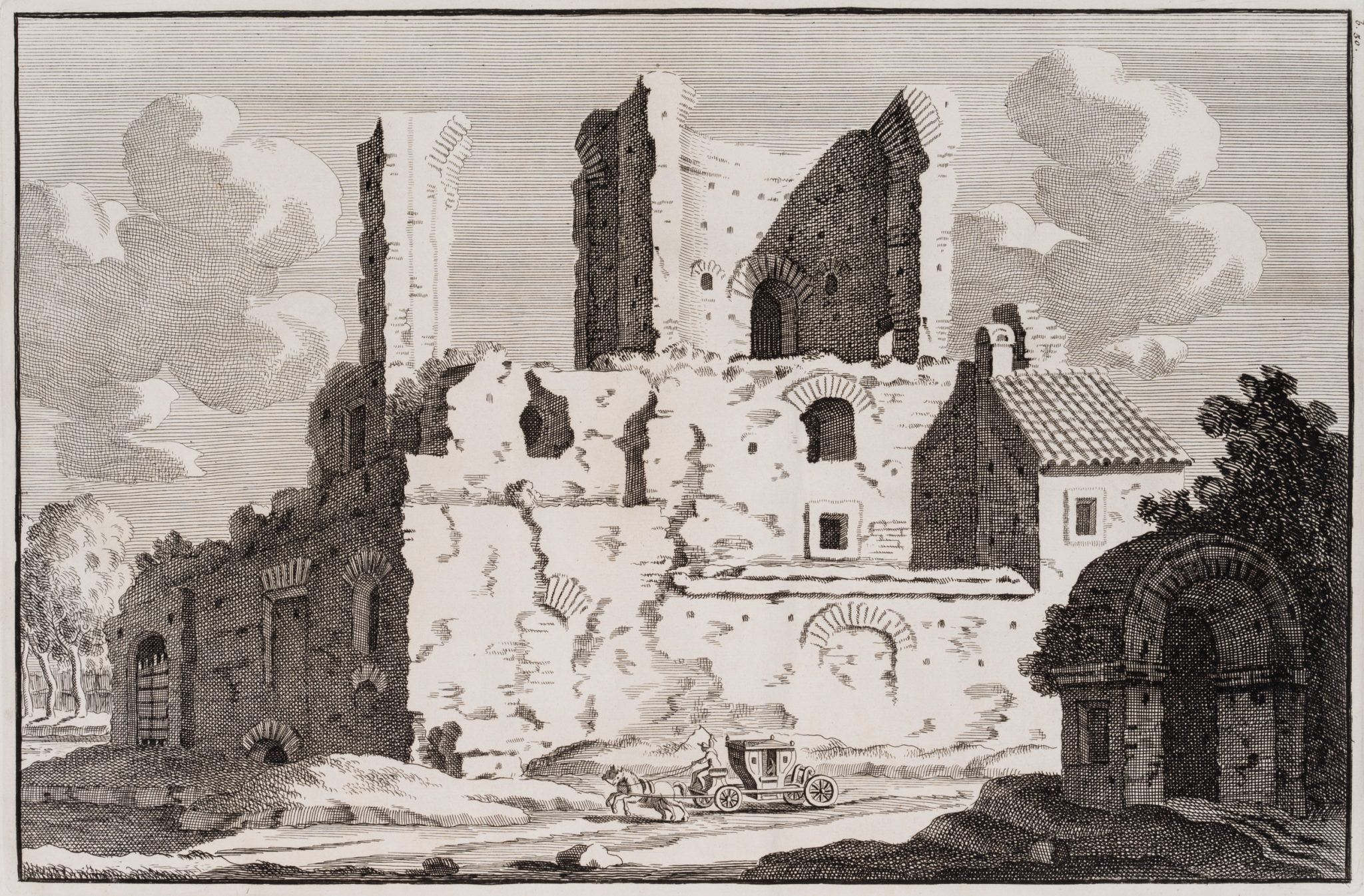 Wasserspeicher, Campus Martius, Rom
