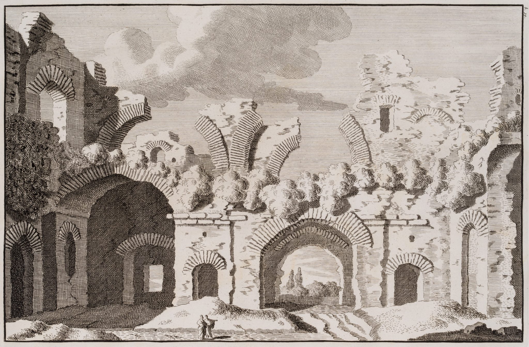 In den Caracalla-Thermen in Rom