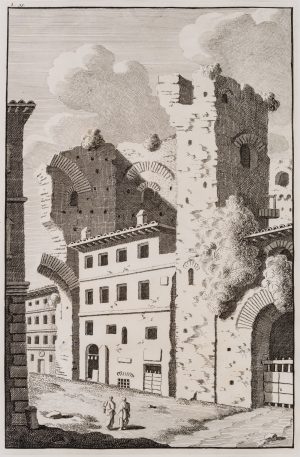 Ruine der Agrippa-Thermen in Rom