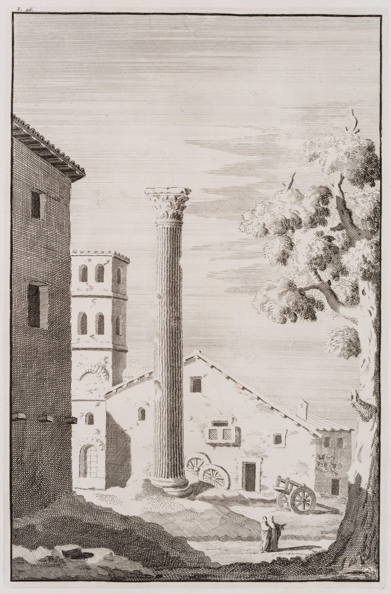 Phokas-Säule auf Campo Vaccino, Rom