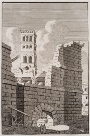 Ruinen des Nerva-Forums in Rom
