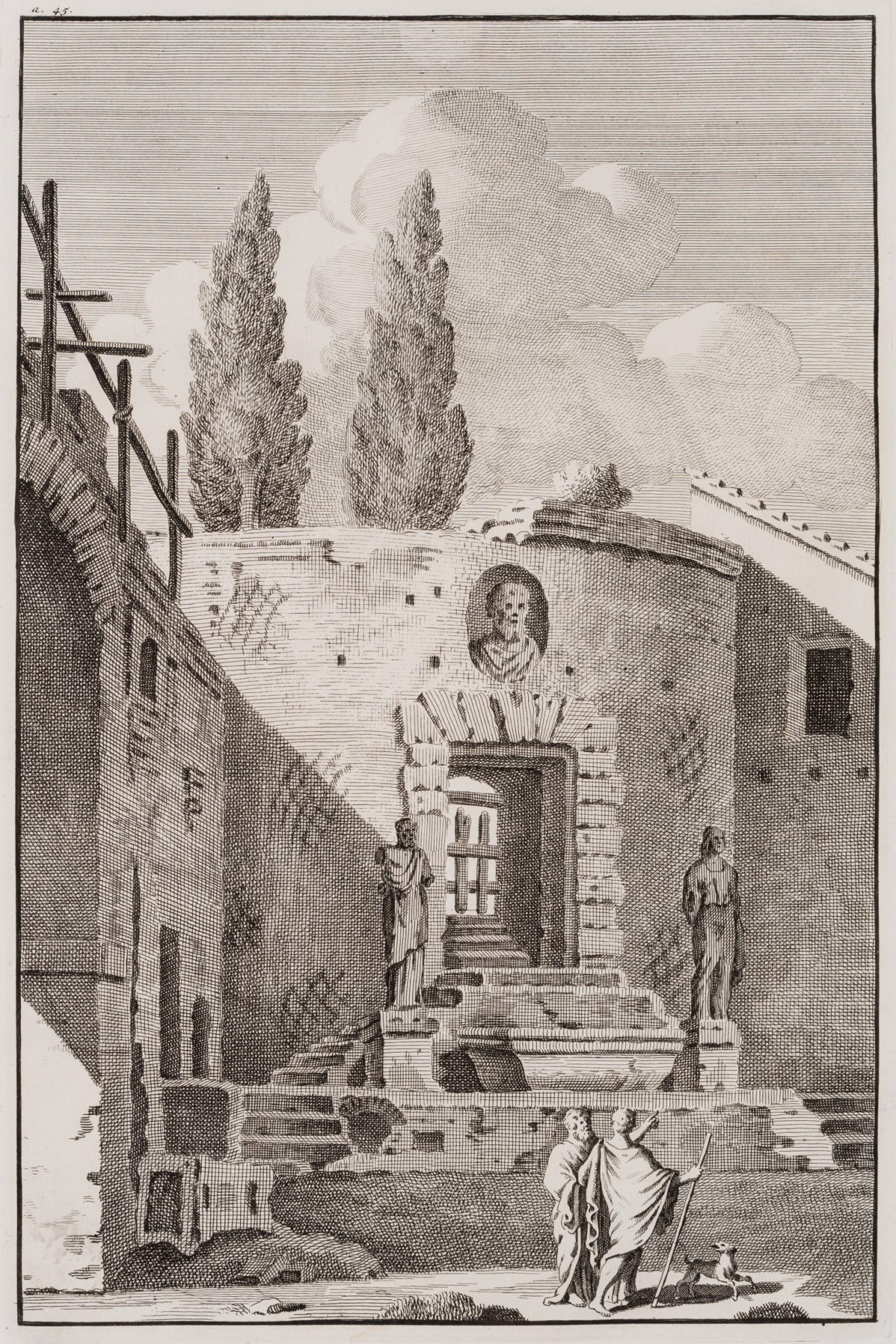 Portal zum Augustusmausoleum, Rom