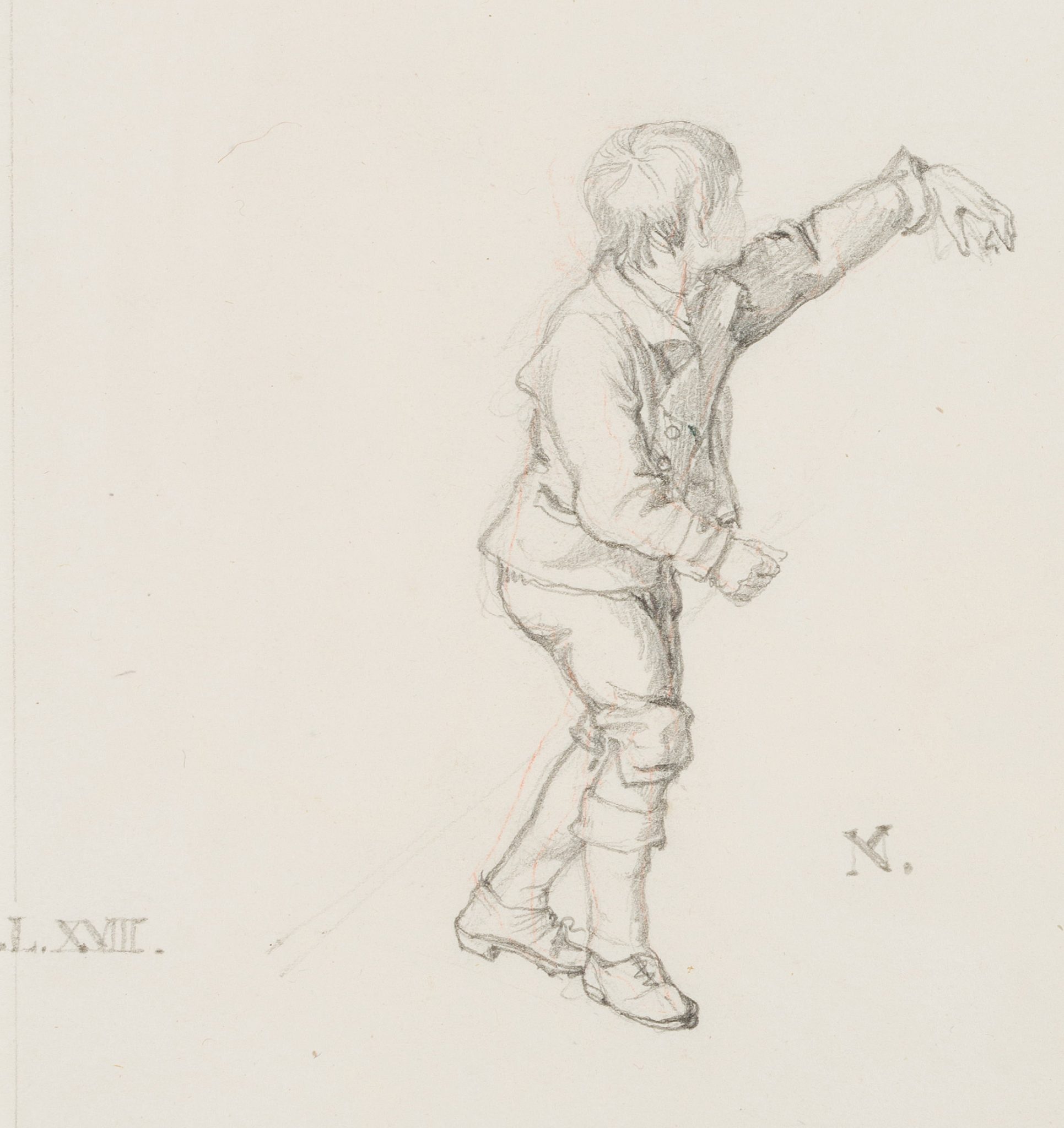 Figurenstudie eines Jungen