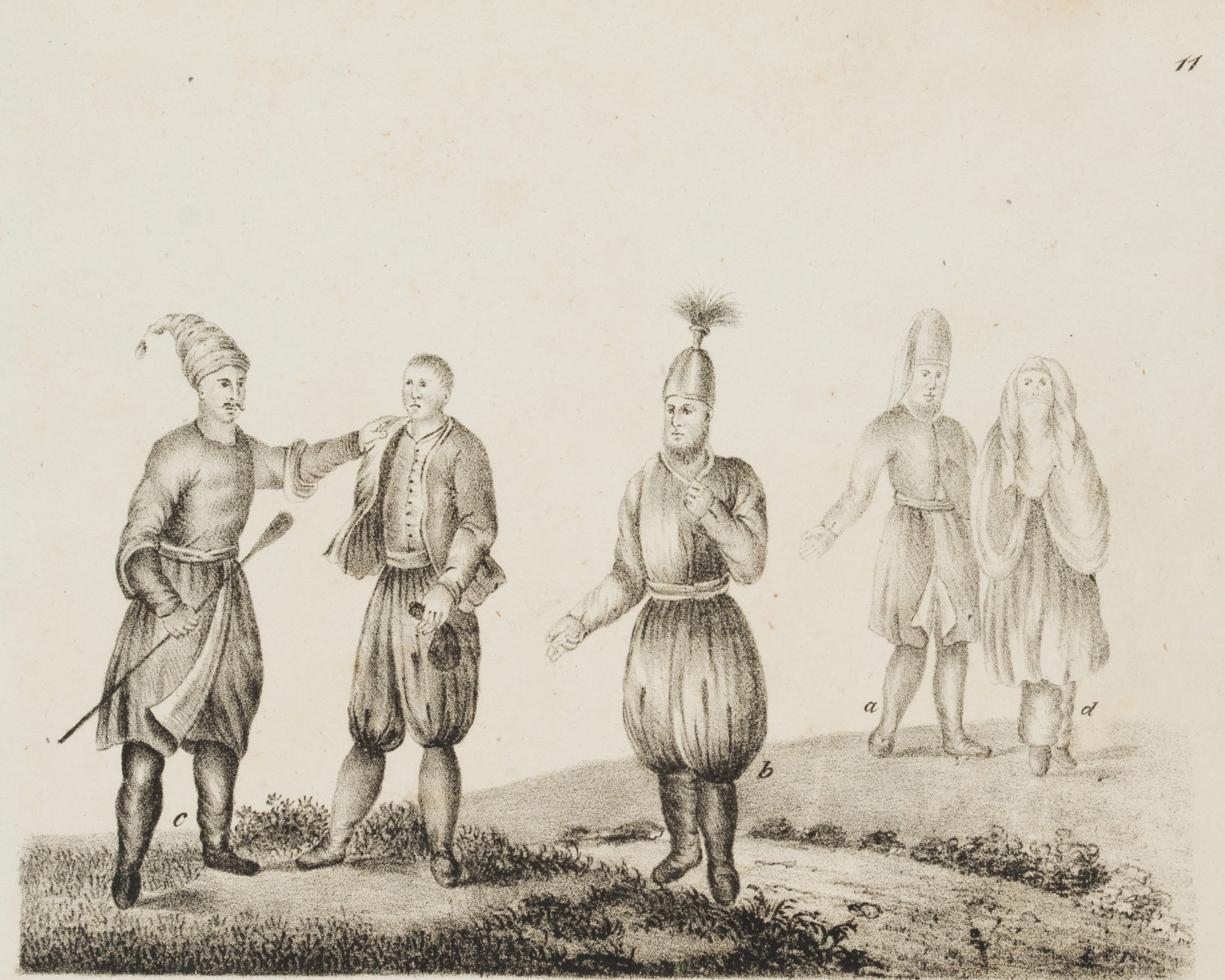 Divansräthe und Chiaou