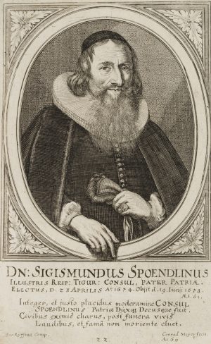 Portrait des Sigmund Spöndli