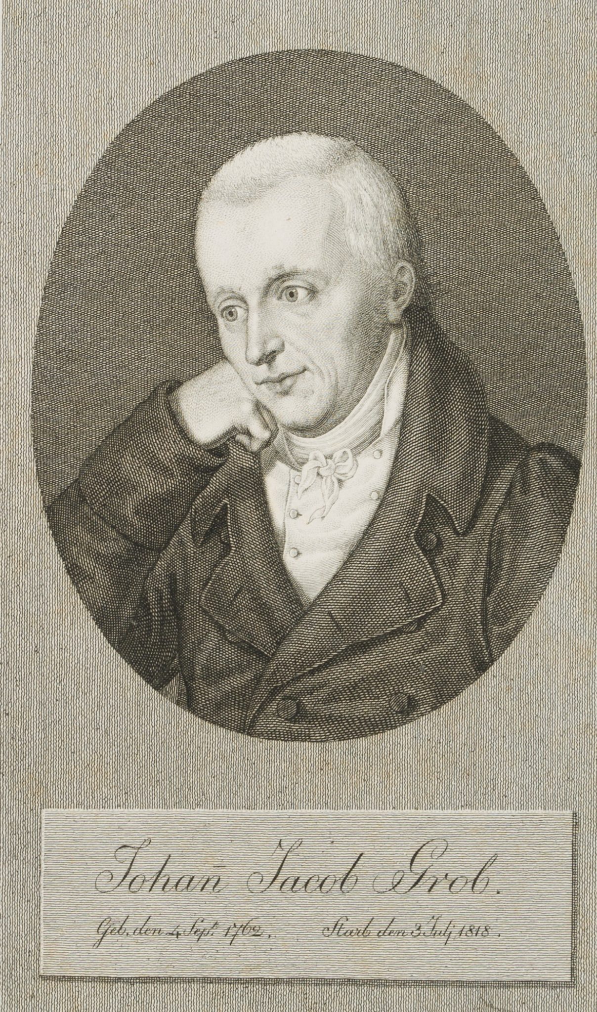 Portrait von J. J. Grob