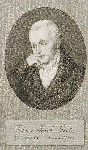 Portrait von J. J. Grob