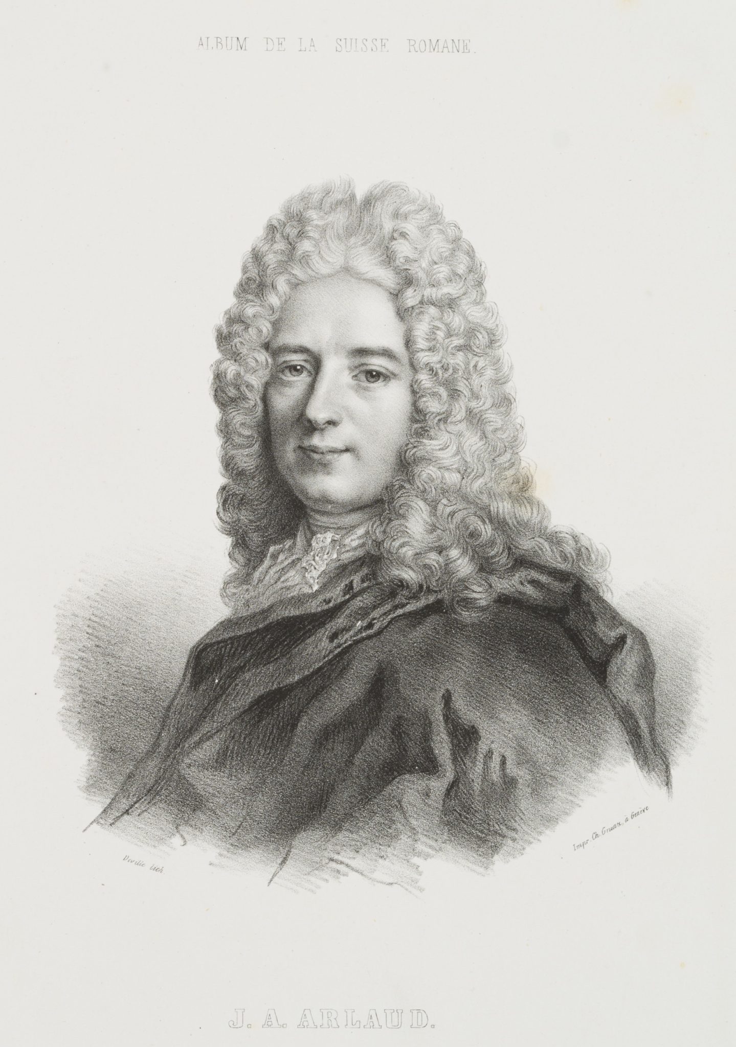 Portrait des Jacques Antoine Arlaud