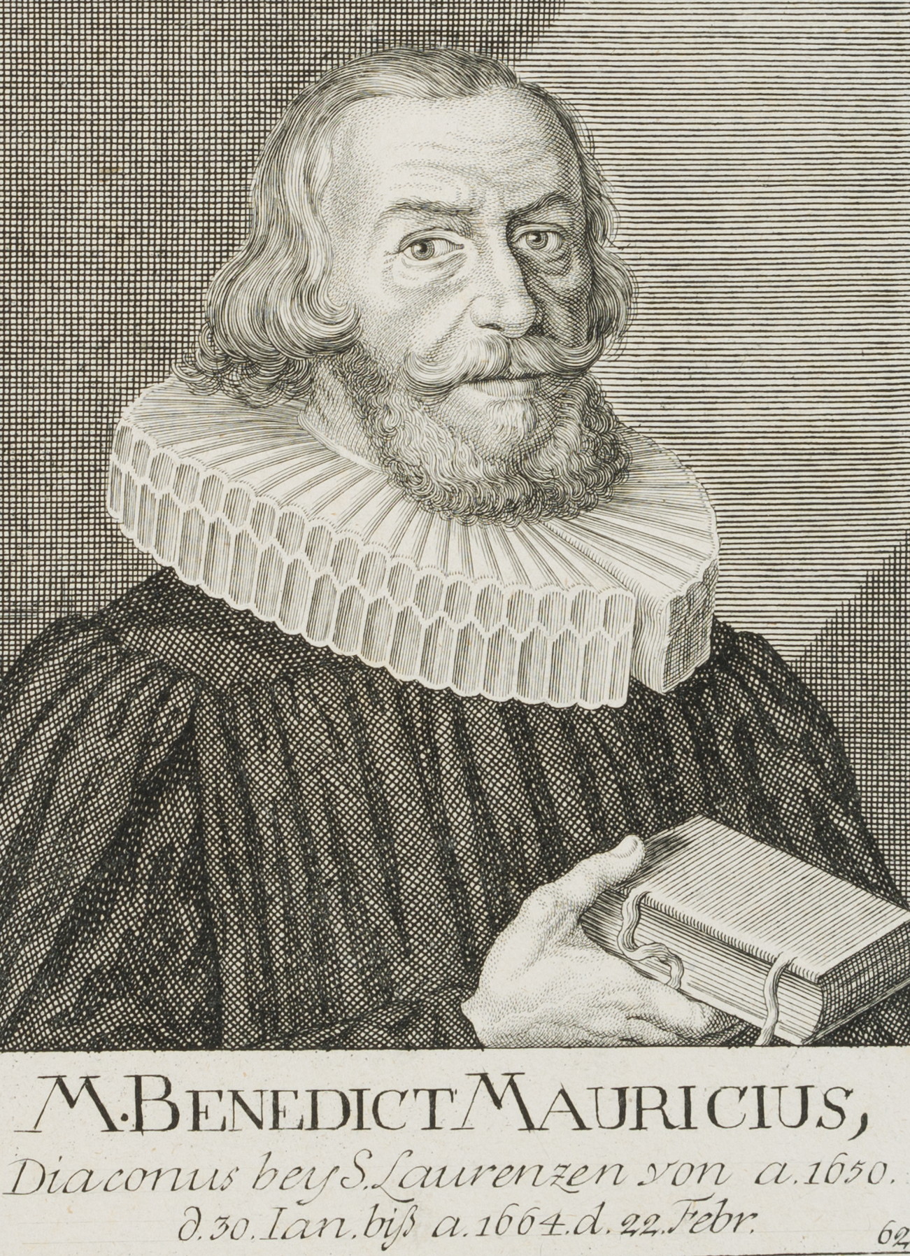 Portrait des Benedict Mauricius