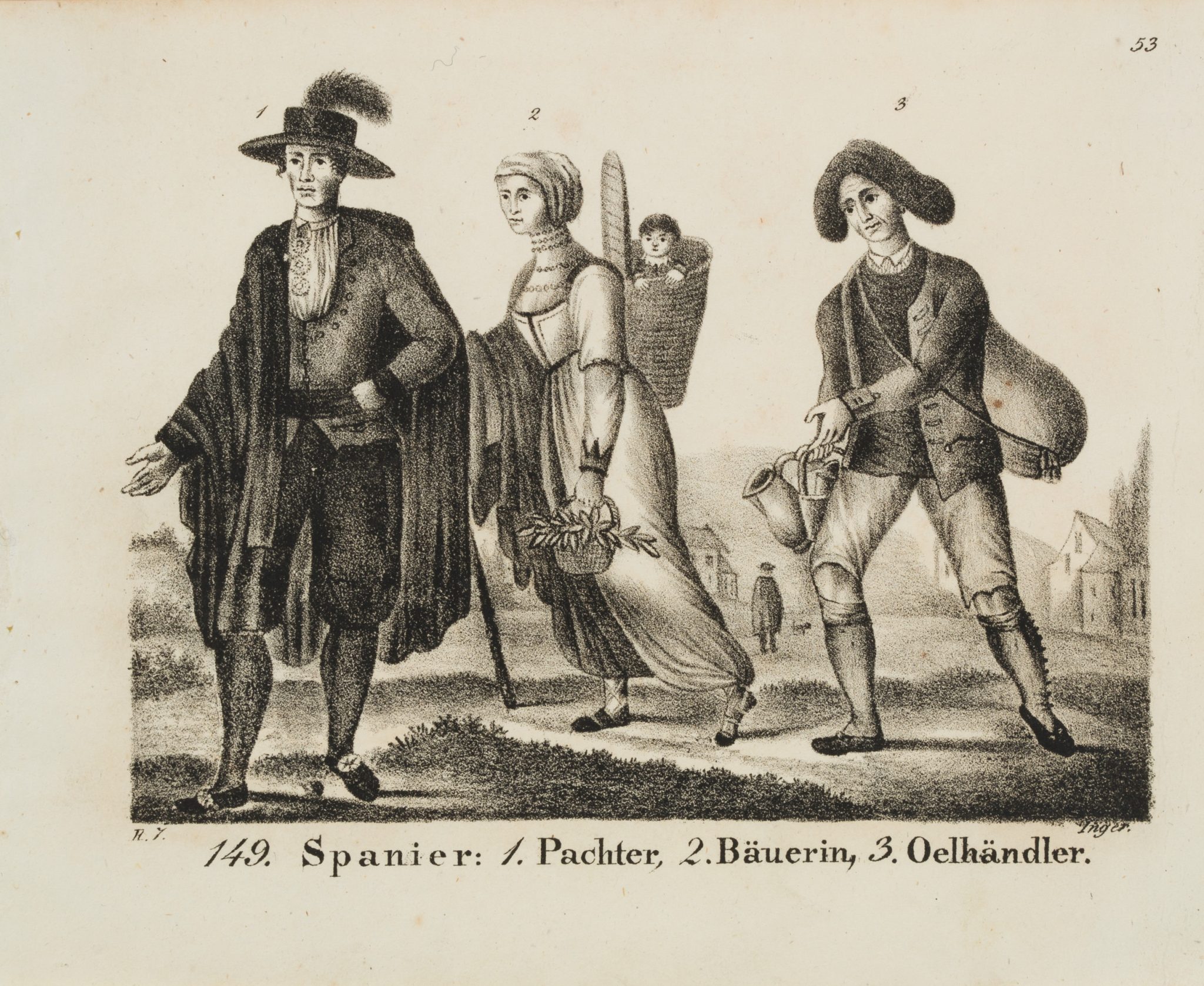 Spanische Trachten