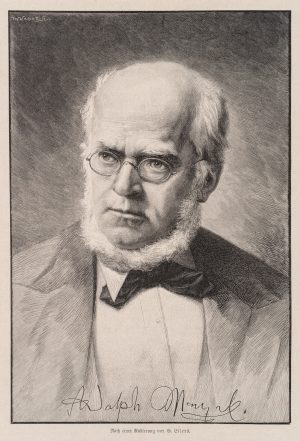 Porträt Adolph Menzel (1815-1905)