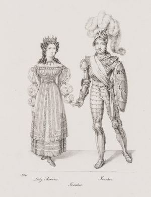 Ivanhoe und Lady Rowena
