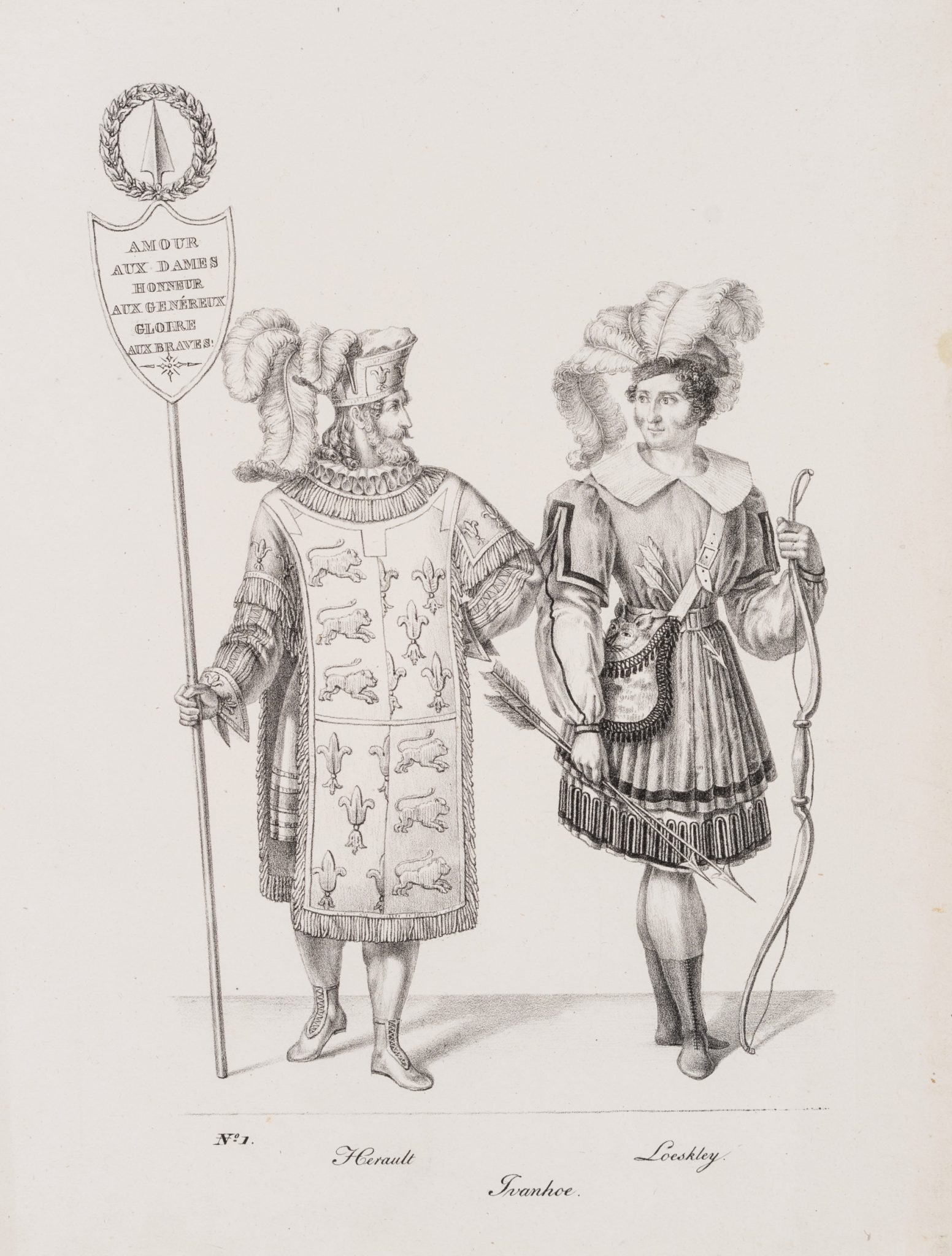 Robin of Locksley, Ivanhoe