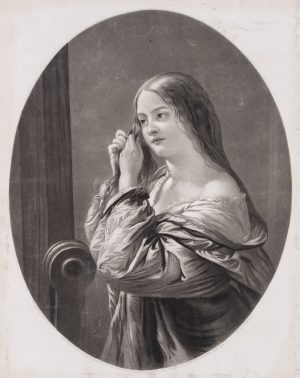 Junge Frau bei der Morgentoilette