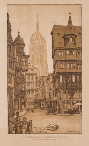 Am Römerberg zu Frankfurt am Main