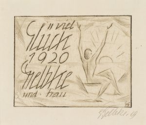Neujahrsgruß 1920