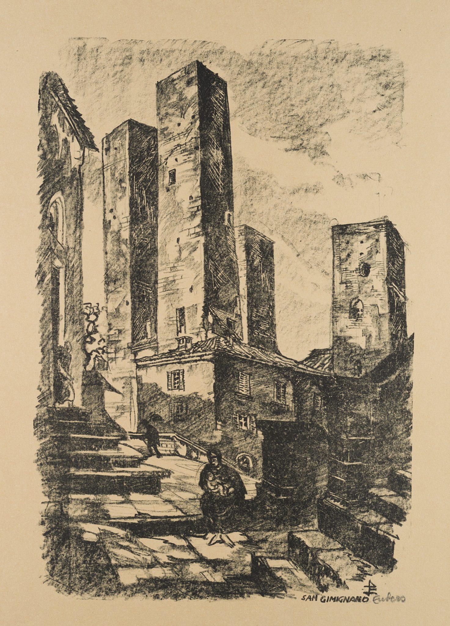 San Gimignano mit Geschlechtertürmen