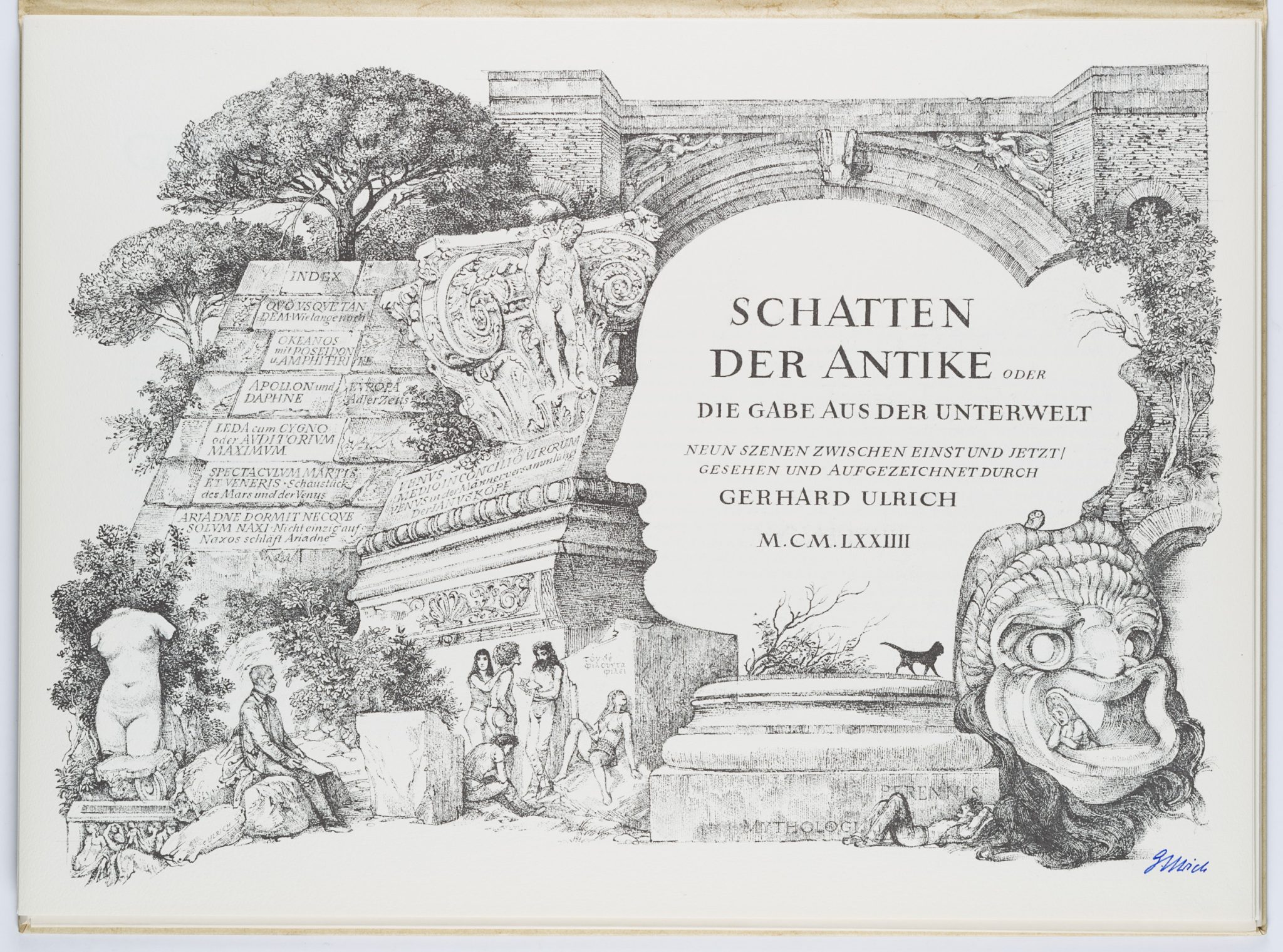 Schatten der Antike, Mappe