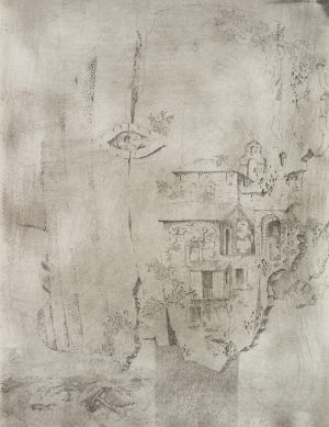 Opt. Täuschung. Gesicht und Architektur