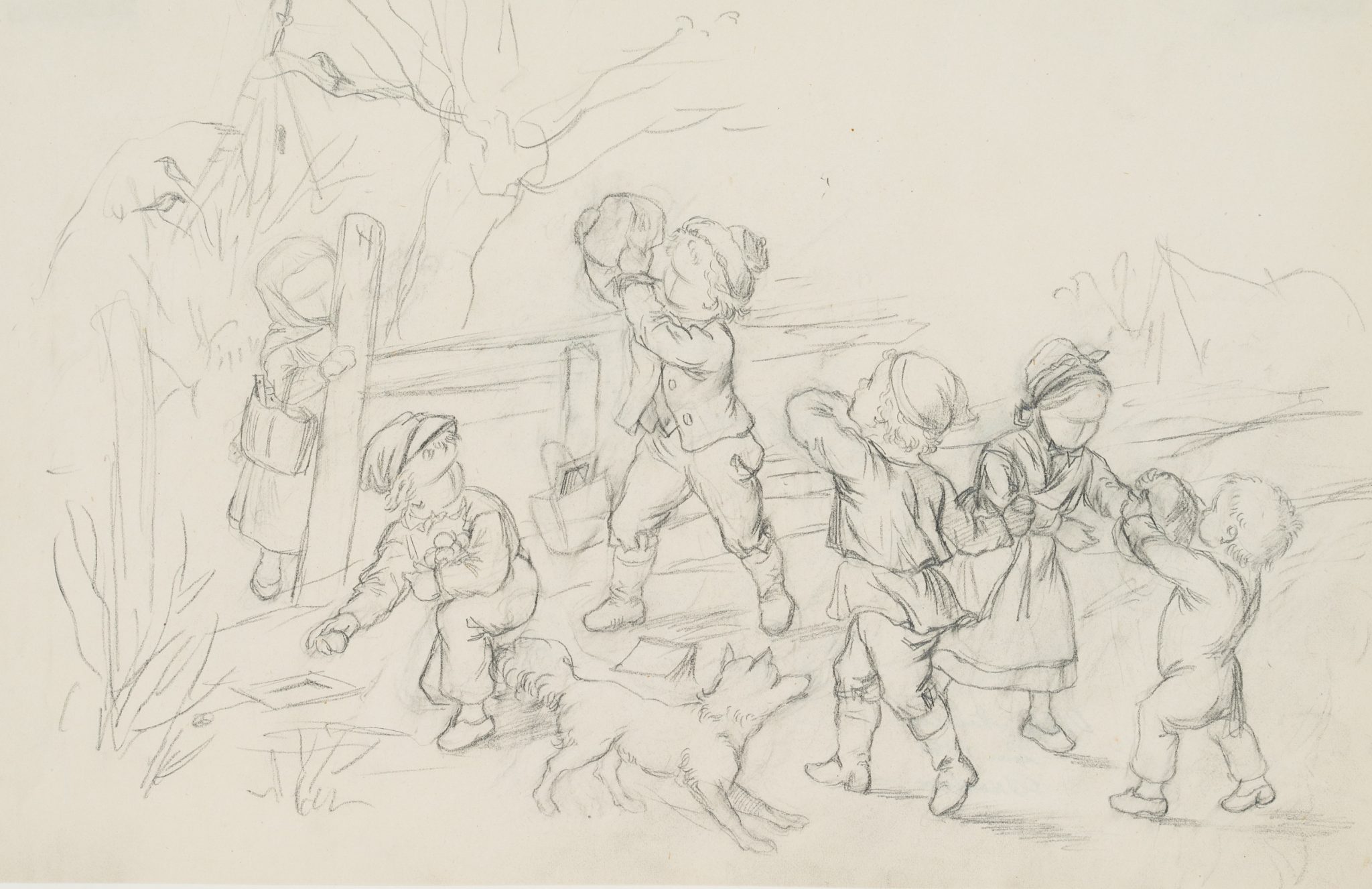Auf dem Schulweg