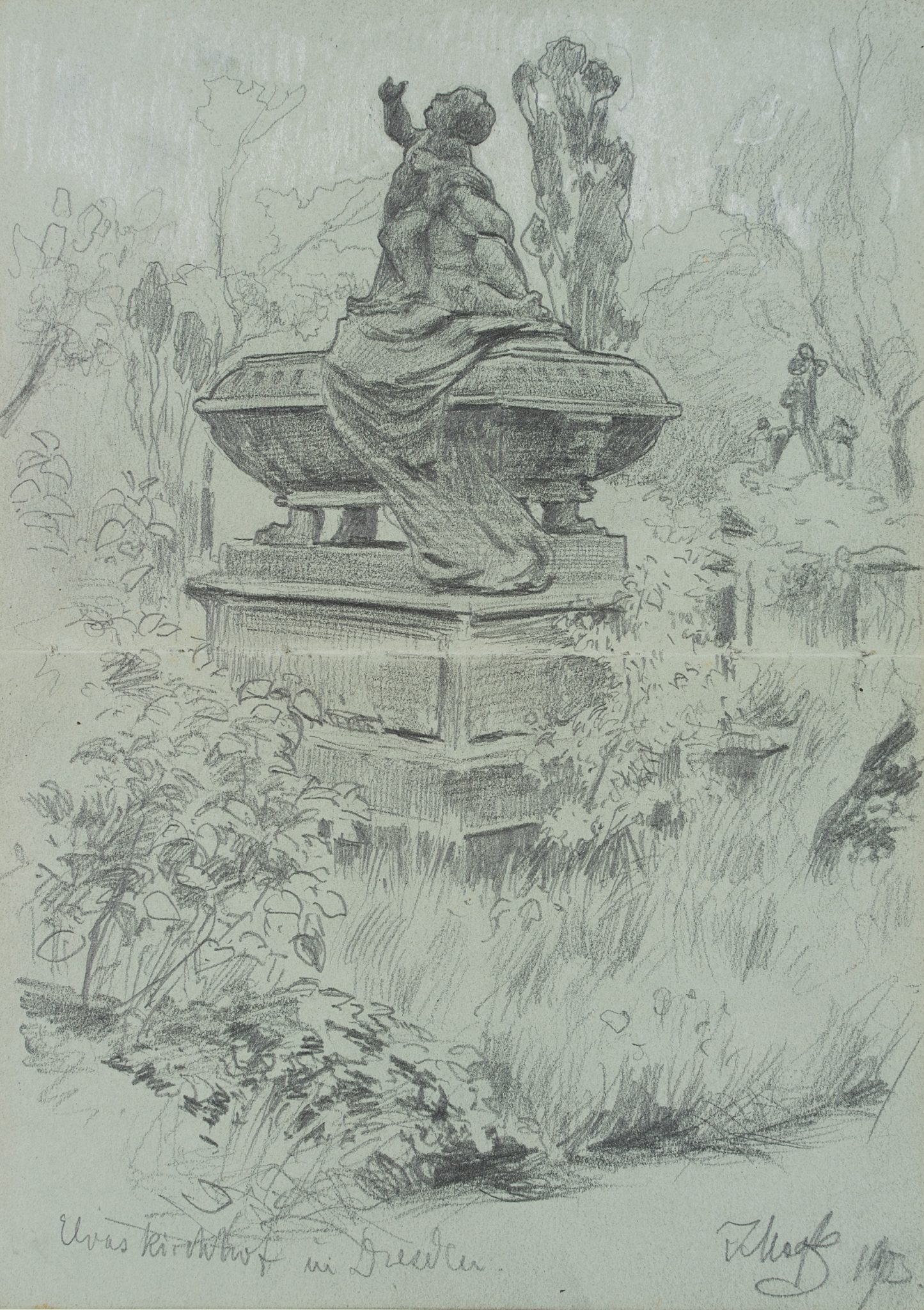 Grabmal, Eliasfriedhof, Dresden
