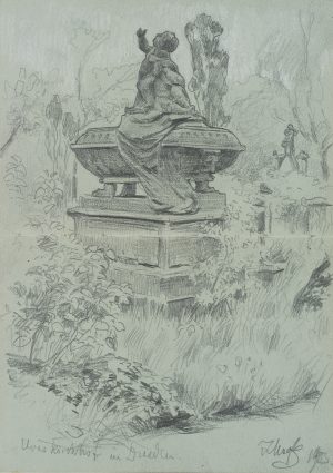 Grabmal, Eliasfriedhof, Dresden